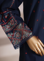 SADABAHAR - Vybe Embroidered Sets Vol. 2 (Navy Blue) - Image 5