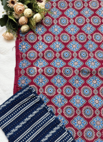 AJRAK COTTON THREE-PIECE (PRINTED) - Image 3