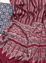 AJRAK COTTON THREE-PIECE (PRINTED) - Image 6