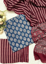 AJRAK COTTON THREE-PIECE (PRINTED) 02