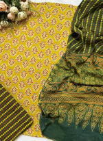 AJRAK COTTON THREE-PIECE (PRINTED) 03 - Image 2