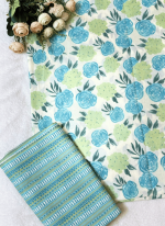 ORIGINAL INDIAN JOTY JOYPURI UNSTITCHED THREE PIECES 01 - Image 2