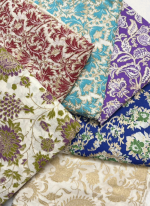 KHADI COTTON SCREEN PRINTED THREE PIECES (ELORA EXCLUSIVE)